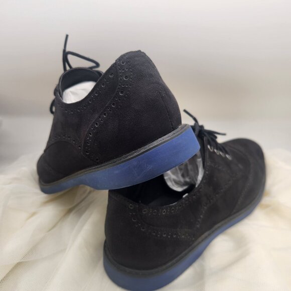 NEW-Laced Up Men Shoes G By Guess, Color: Black, Size: 10 main image 5